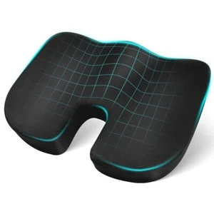 Seat Cushion–Gel&Memory Foam Office Chair Cushion for Tailbone Pain Relief,black - Picture 1 of 4