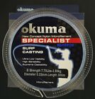 OKUMA Monofilament Specialist Surf Casting 300m 3.50Kgs 7.70lbs 0.22mm Azzurro