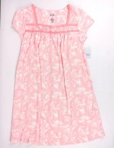 Croft & Barrow Intimates Womens Square Neck Short Sleeve Nightgown Size Medium - Picture 1 of 8