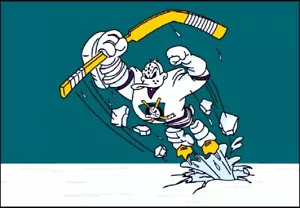 Calamita fotografica frigorifero ANAHEIM DUCKS @ 3"x5" - Foto 1 di 3