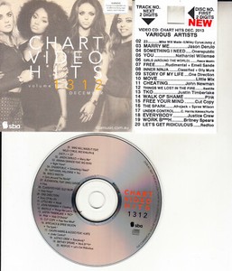 VCD VIDEO CD JUSTIN TIMBERLAKE P!NK RUDIMENTAL BRITNEY SPEARS ONE DIRECTION 