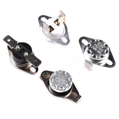 1-10 Stk KSD301 KSD302 10A16A 250V Temperatur Thermo Kontrollschalter 40°C-155°C - Bild 1 von 4