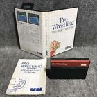 PRO WRESTLING SEGA MASTER SYSTEM