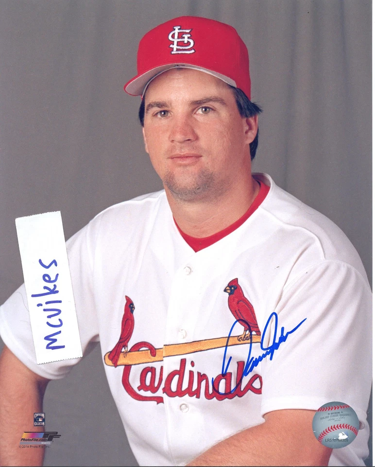 Foto firmada autografiada por Danny Jackson de los Cardenales de San Luis 8x10 certificado de autenticidad Foto 1 de 1