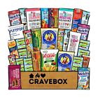 CraveBox Healthy Care Package (30 Count) Natural Food Bars Nuts Fruit Health