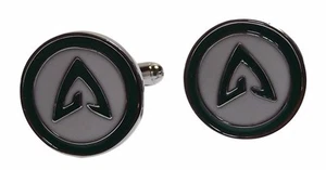 GREEN ARROW Logo Metal/ Enamel Finish CUFFLINKS - Picture 1 of 1