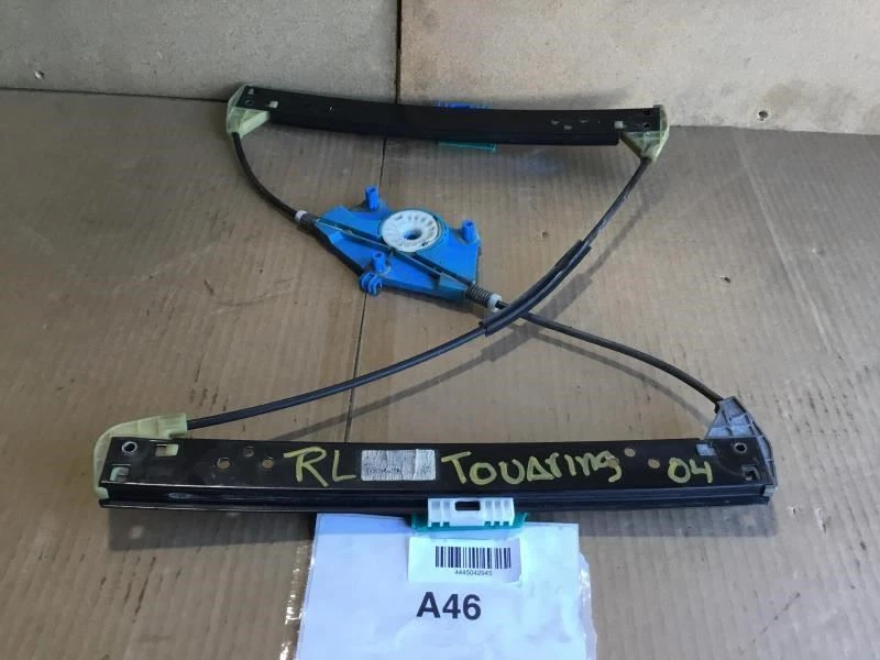 2004 VOLKSWAGEN TOUAREG REAR LEFT DRIVER SIDE DOOR POWER WINDOW REGULATOR OEM+ - Image 1 of 4