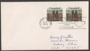 CANADA 1970 FIRST DAY COVER ISLE OF SPRUCE BY ARTHUR LISMER LANDSCAPE - Picture 1 of 1