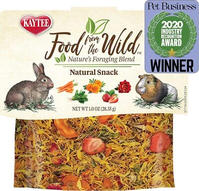 Kaytee Food from The Wild Natural Snack, No Sugar & Artificial Flavor, 1oz