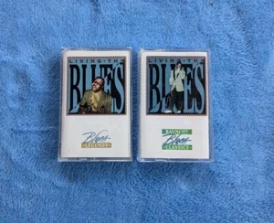 LIVING THE BLUES 2 Cassette Lot Compilations Legends Raunchy Classics Time Life - Picture 1 of 4