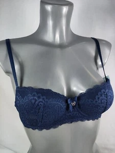 NEU Boux Avenue marineblau Emmeline Balkon-BH Spitze Dessous Unterwäsche ALLE GRÖSSEN - Bild 1 von 6