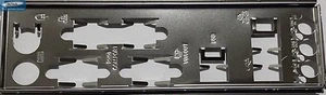 ASUS I/O IO SHIELD BLENDE BRACKET H81-PLUS, H81M-D R2.0 - Afbeelding 1 van 1