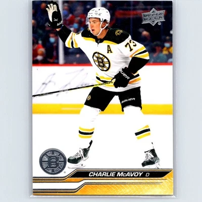 2023-24 Upper Deck Charlie McAvoy #14 Boston Bruins - Image 1 of 2