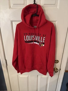 Medium University Of Louisville Hoodie Sweatshirt - Picture 1 of 8