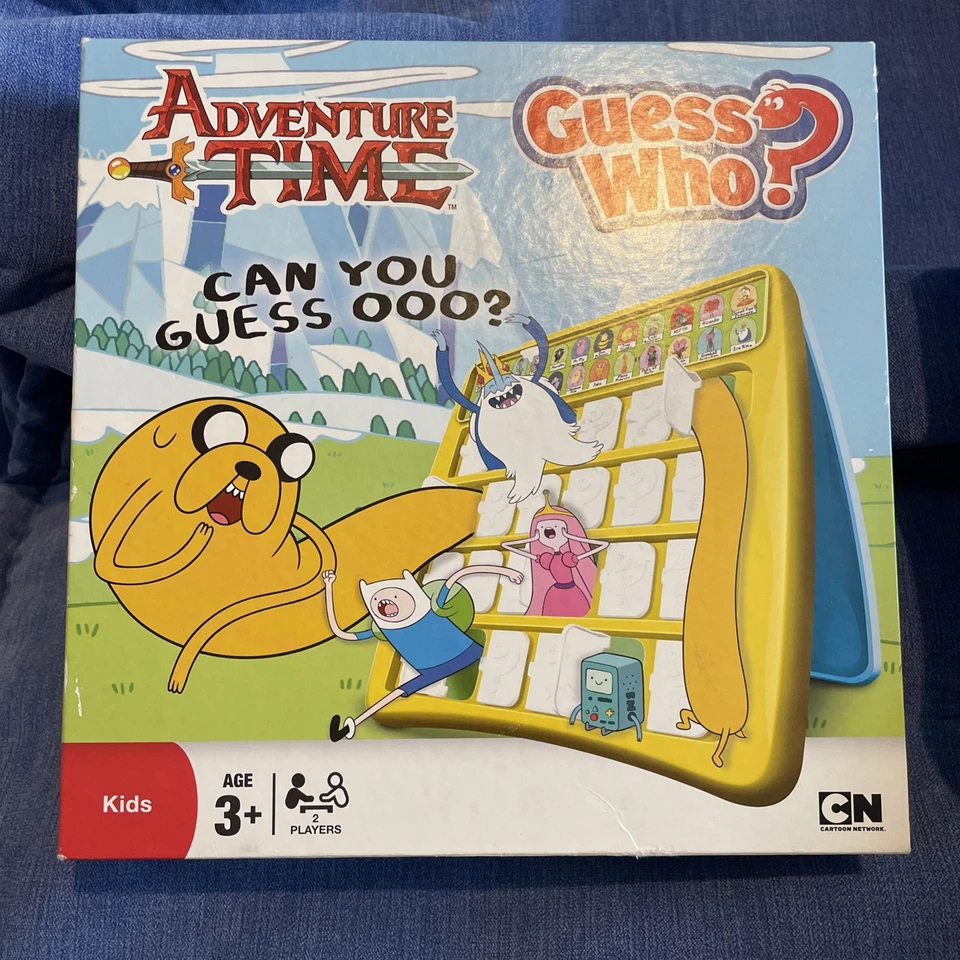 Adventure Time Guess Who? Hasbro Board Game Rare Edition Complete CartoonNetwork - Image 1 of 4