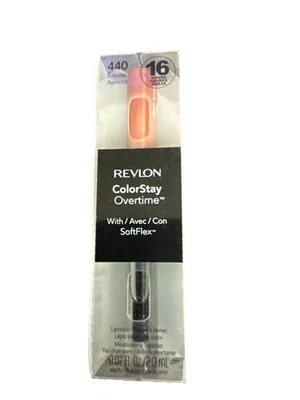 Revlon ColorStay Overtime Lipcolor - INFINITE APRICOT  #440 - New / Boxed - Image 1 of 2