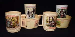 Vintage / Rare ~ Star Wars Return of Jedi~Bowl Mug Cup~1983 Deka~Plastic~Lot 6 - Picture 1 of 10