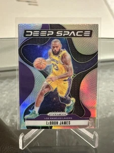 2024-25 Panini Prizm LeBron James Deep Space Silver #5 Los Angeles Lakers - Bild 1 von 5