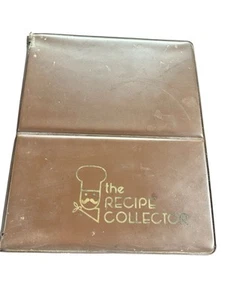 Vintage Grandma Cookbook Recipe Book Handwritten Recipes In Binder - Imagen 1 de 5