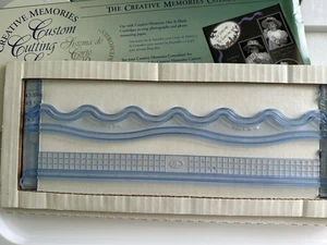 Creative Memories Custom Cutting System 12" Pattern Straight-Wavy-Swell New - Picture 1 of 6