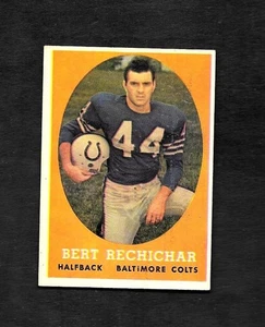 1958 Topps #74 Bert Rechichar - Borderline como nuevo - 3,99 costo máximo de envío - Imagen 1 de 1