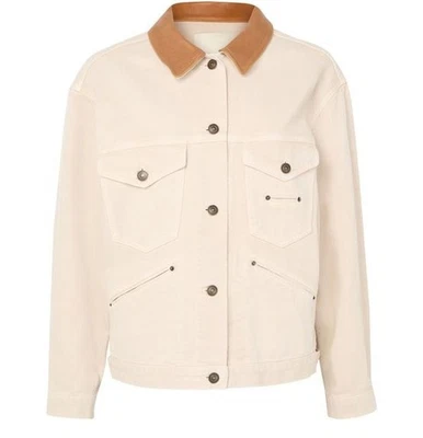 ISABEL MARANT Petunia White Denim Jacket New & Authentic - Image 1 of 2
