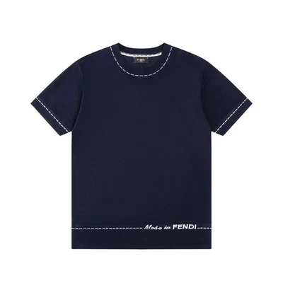 Fendi Camiseta Tejida Cuello Redondo Manga Corta Foto 1 de 4