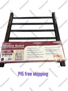 Protezione di sicurezza per finestre design unici da 22-3/4" a 38-1/2" 6 barre regolabile - Foto 1 di 2