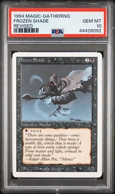 1994 Revised Magic The Gathering MTG Frozen Shade PSA 10 GEM MINT - Image 1 of 2