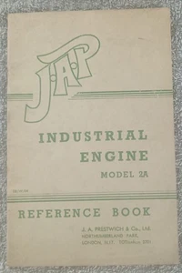 J.A.P. Industrial Engine Model 2A Reference Book. - Picture 1 of 5
