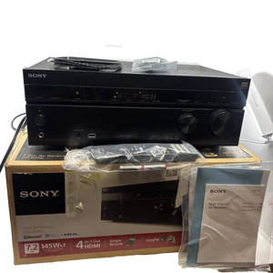 Sony STR-DH750 AV Receiver Home Theater HDMI 4K Bluetooth Surround Sound 145Wx7 - Picture 1 of 8