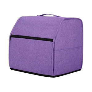 Purple Overlock Cover with Multiple Storage Compartments for Sewing Tools - Picture 1 of 7