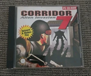 Corridor 7 Alien Invasion - PC CD/ROM - Retro Vintage - 1994 ID Software En muy buena condición - Imagen 1 de 3