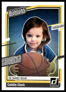 2024 Panini Caitlin Clark Collection #H1 Caitlin Clark Highlights - Picture 1 of 2
