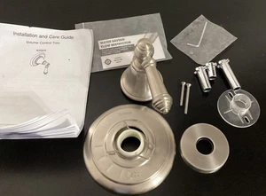 KOHLER T72771-4-BN Artefakte Lautstärkeregler Verkleidung, Hebelgriff, Nickel gebürstet - Bild 1 von 9