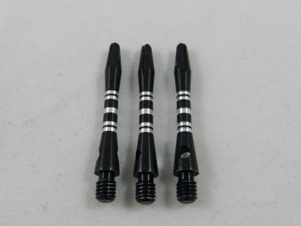 VIPER Darts Shafts 1 Set 2ba Black Aluminum Short 3x 1 9/16" Colormaster Tungsten