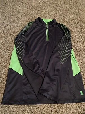 Sudadera ASICS 1/4 Cremallera Gris Delgada Para Jóvenes XL 18 Foto 1 de 4