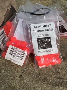 Lazy Larry's E-Z Systems 10 mm Hot Red, Easy change Beads, 1 Pack - Picture 1 of 3
