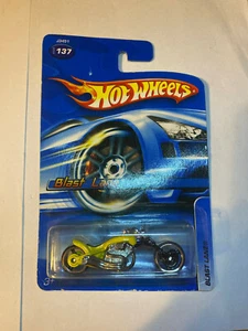 2006 Hot Wheels Blast Lane Motorcycle J3451 NEW - Picture 1 of 3