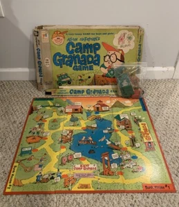 Alan Sherman’s Camp Granada Board Game Milton Bradley Vintage 1965 Incomplete - Picture 1 of 16