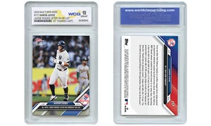 2024 Topps Now AARON JUDGE Card #117 Passes Jeter on Yankees HR List GEM MINT 10 - Picture 1 of 3