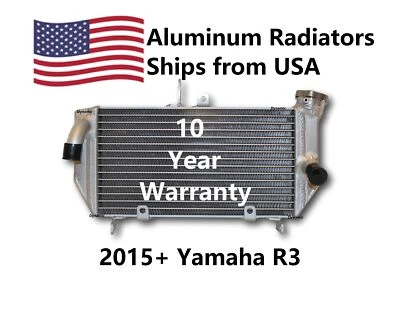 ***NUEVO*** TODO radiador de aluminio para Yamaha YZF-R3 R3 PRC250 2015+  Foto 1 de 2