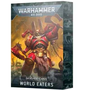 Warhammer 40K - World Eaters Datasheet Cards - Picture 1 of 1