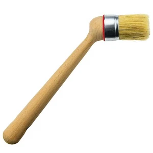 Montagepastepinsel Pinsel Reifenmontagepaste 40mm Durchmesser Holz + Metall EU - Bild 1 von 5