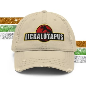 Lickalotapus Dinosaurio Divertido Jurásico Envejecido Gorra de Béisbol Papá Sombrero - Imagen 1 de 44