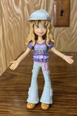 Holly Hobbie Herself 4.5” Bendable Doll From Snow Cone Maker 2006 RARE - Image 1 of 4