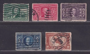 United States Scott 323-237 Used 1904 Louisiana Purchase Complete Set SCV $84.25 - Picture 1 of 2