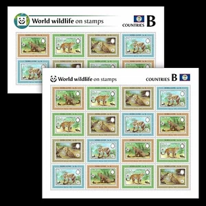 WWF Stamps on Stamps Belize MNH Stamps 2024 Sierra Leone 2 M/S - Picture 1 of 3