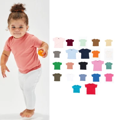 Babybugz Baby T-Shirt Jungen Mädchen bz02 - Kleinkind schlichte Baumwolle tee 0- - Bild 1 von 4