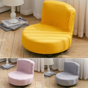 Linen Kids Sofa Mini Sofa Low Stool Game Reading Play Children Chair Back Seat - Picture 1 of 21